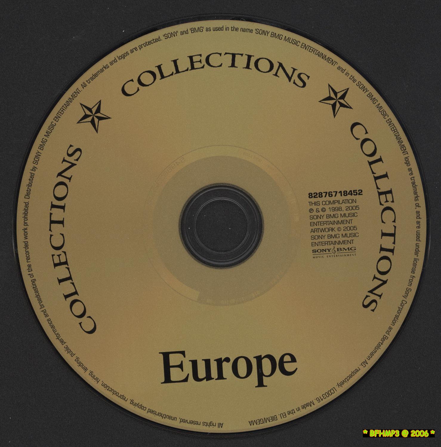 Europe  Collections : CD